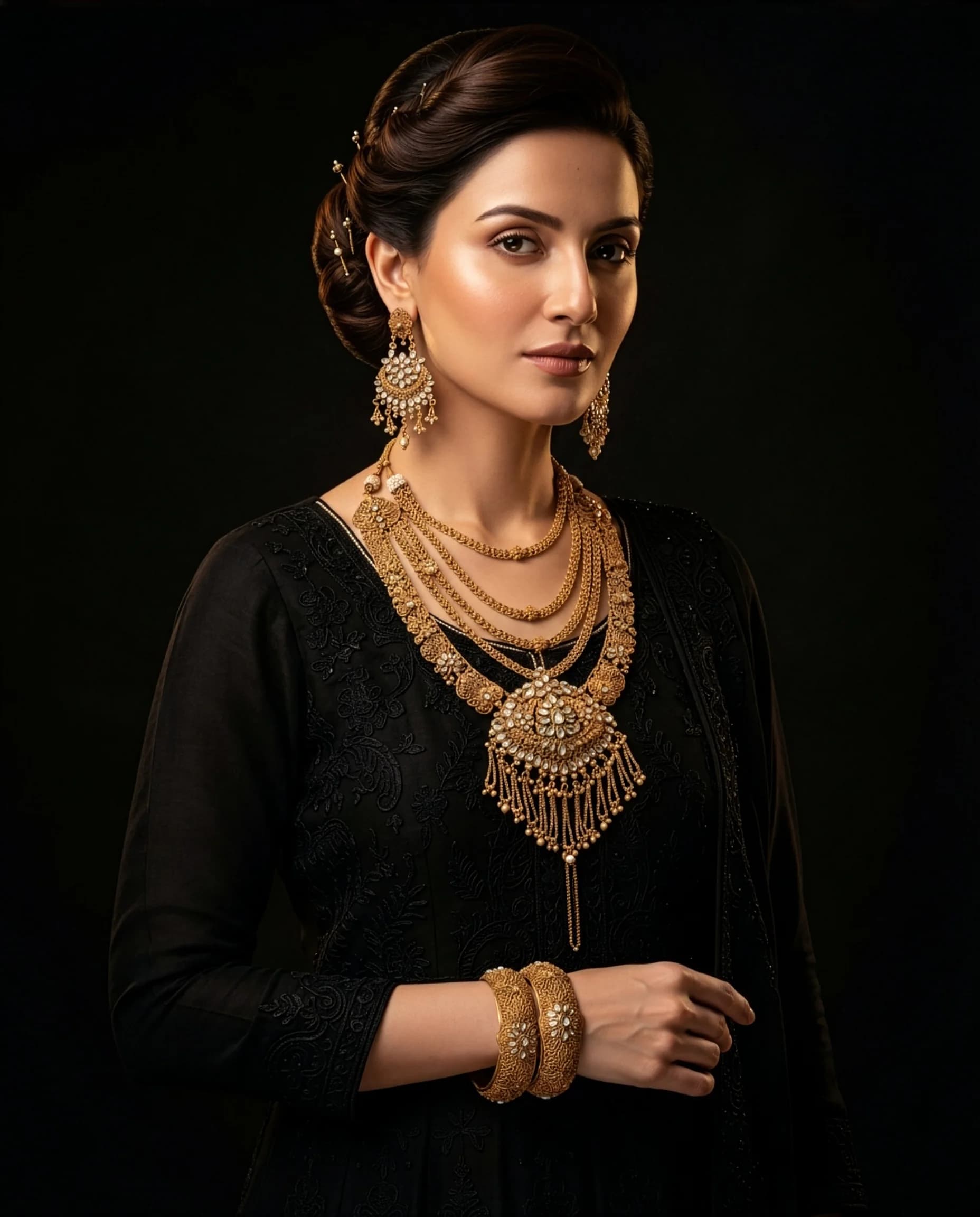 Royal Filigree Statement Choker